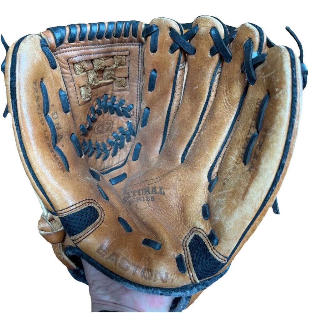 Vintage Eaton Natural Series 11” Baseball Glove - NYZ11 - 5 - Finger Basket Web